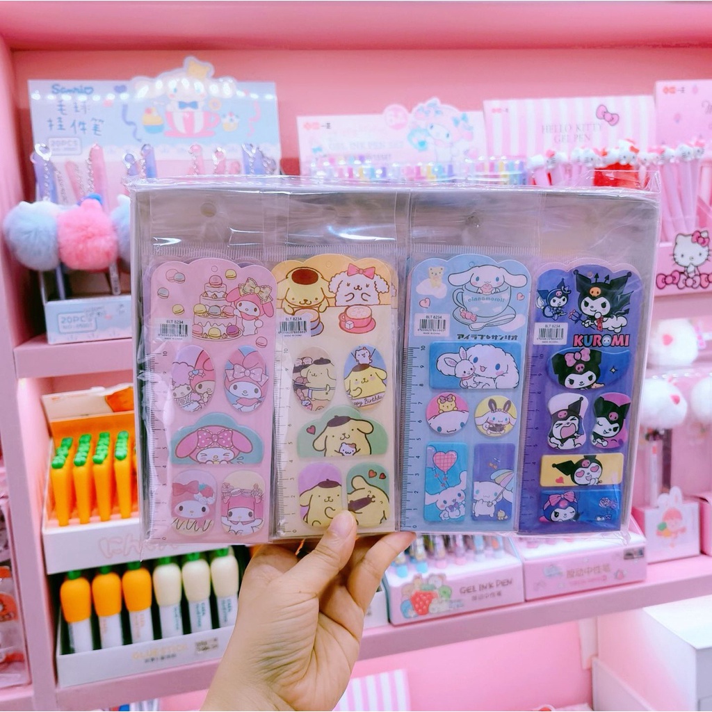 Sticky Mark Sanrio / Sticky Mark kuromi melody sticky mem mini imut