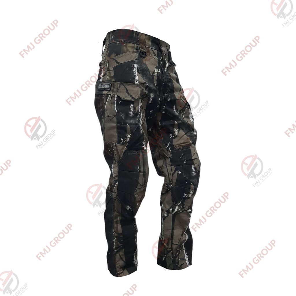 Celana Blackhawk Loreng Camo / Celana Helicon woodland camoflage full cotton ripstop / celana panjang