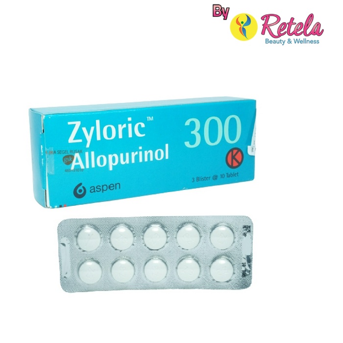 ZYLORIC 300MG 1 STRIP 10 TABLET