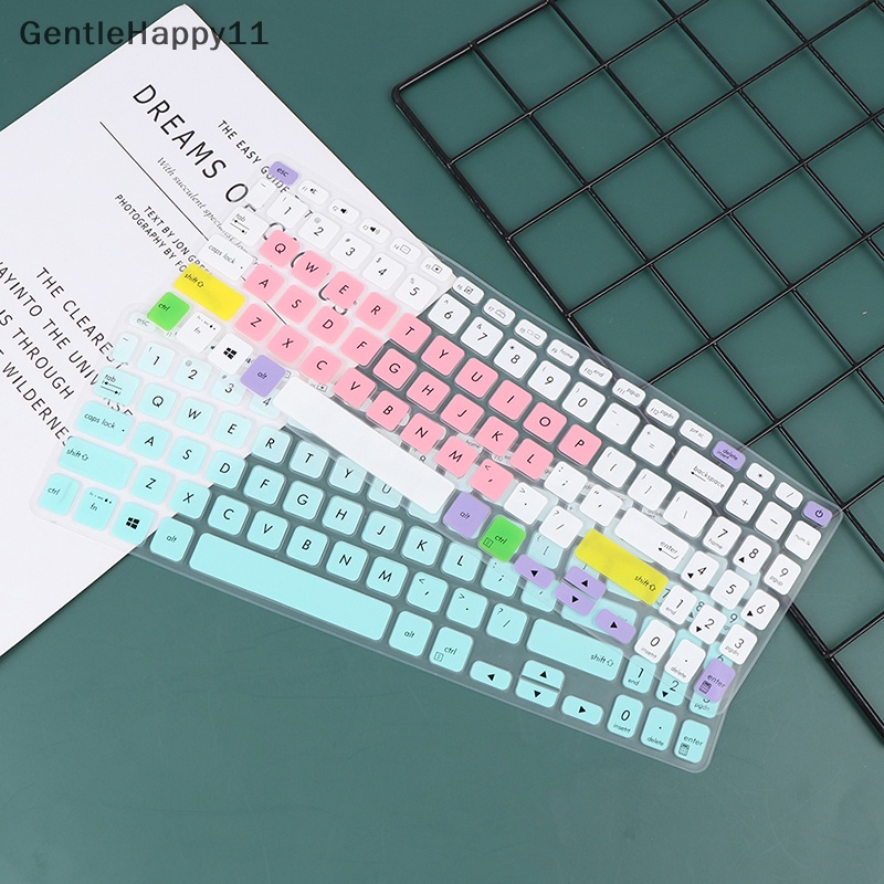 Skin Pelindung Cover Keyboard Notebook Laptop GentleHappy 15.6 inch Untuk Asus S15 S5300U id