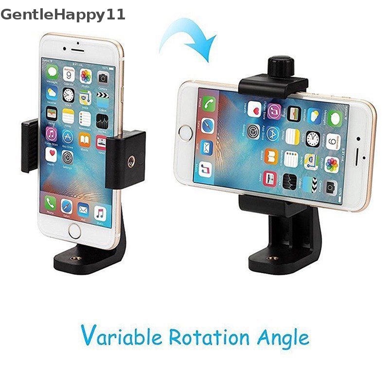 Gentlehappy Universal Smartphone Tripod Adapter Dudukan Holder Hp Untuk Kamera iPhone  Id