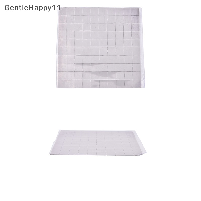 Gentlehappy Pad Thermal Silikon Tahan Lama 100mm * 100mm * 1mm Untuk CPU GPU Heatsink id