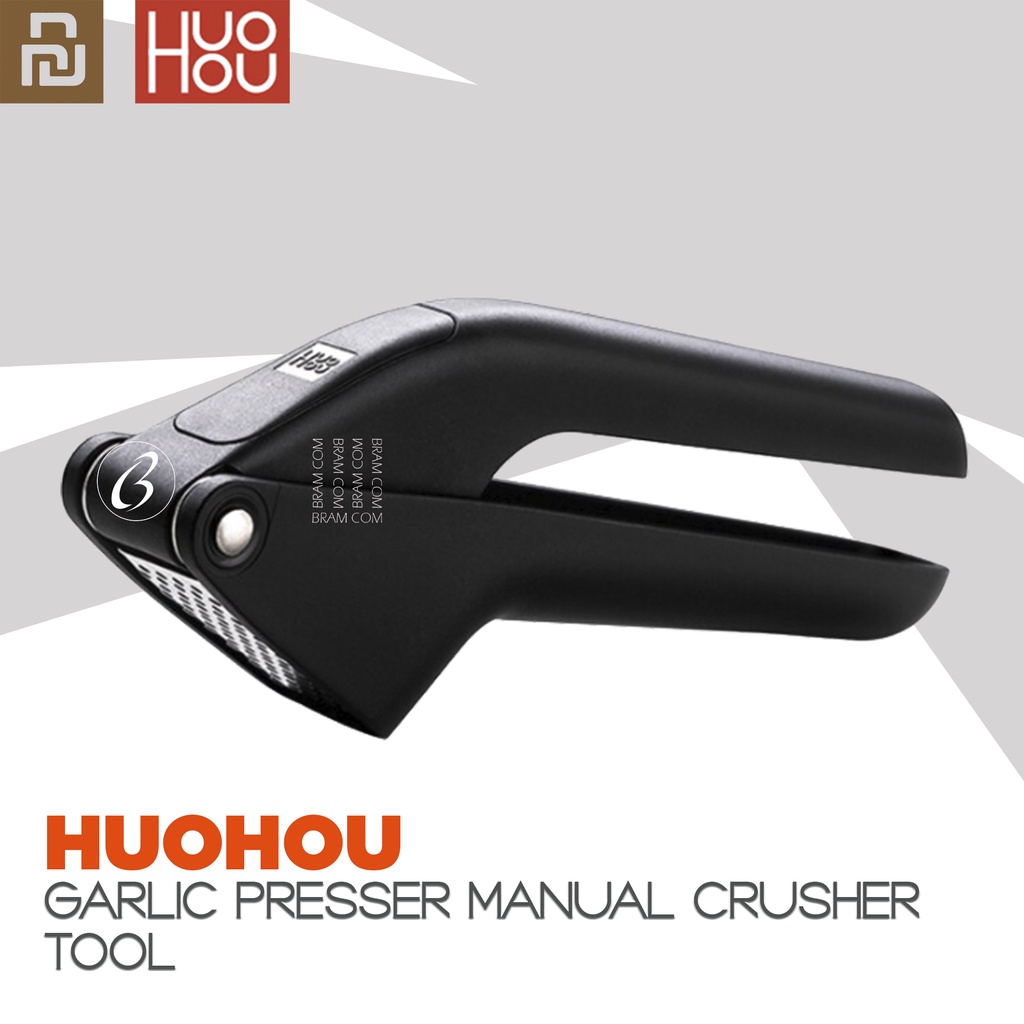 HUOHOU Kitchen Garlic Presser Manual Garlic Crusher