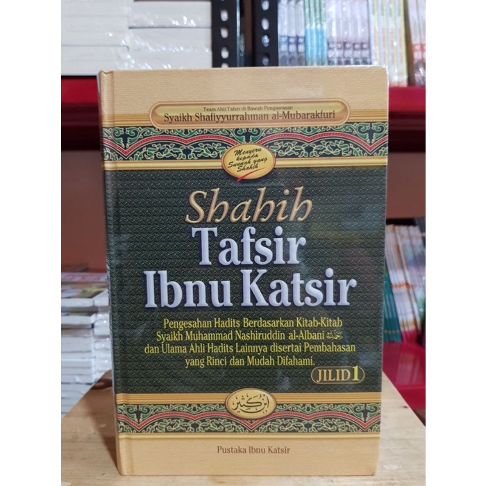 Buku Shahih Tafsir Ibnu Katsir Jilid 1 - Pustaka Ibnu Katsir