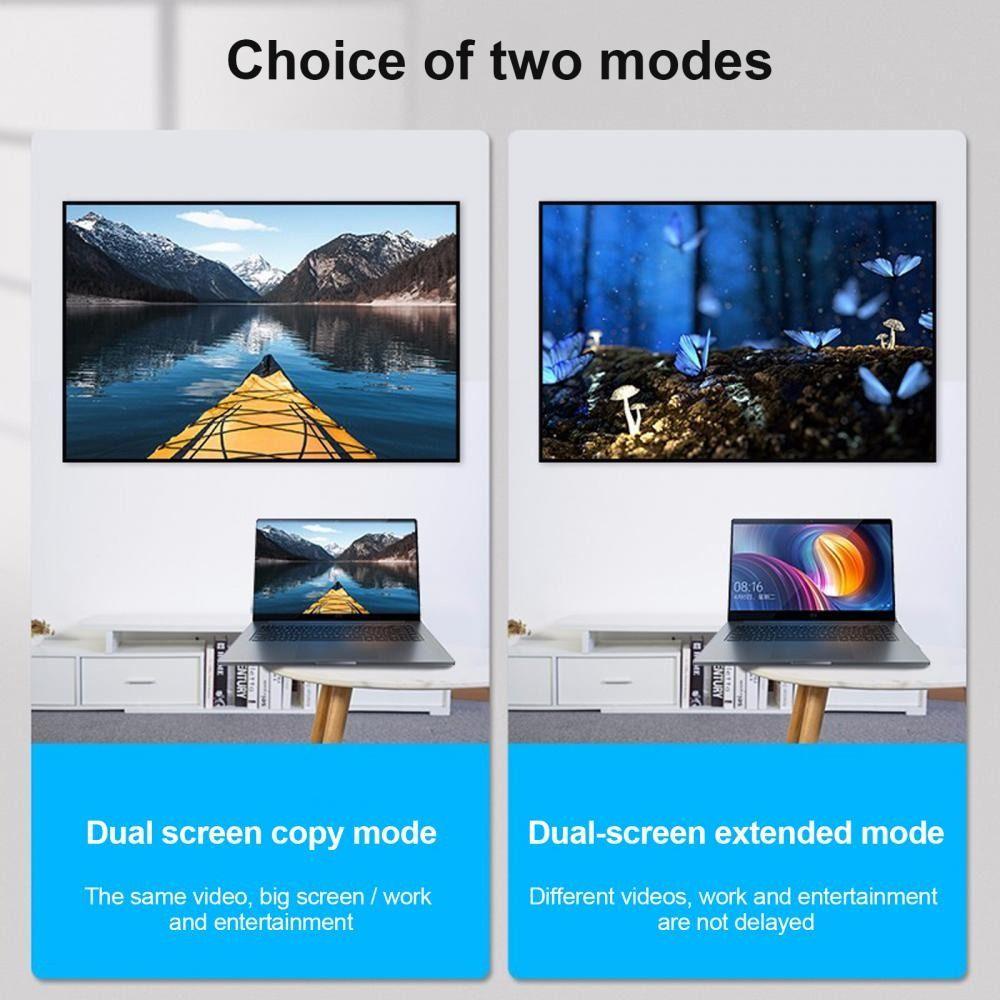 POPULAR Populer 3Pcs Adaptor 8K HDMI-Kompatibel Untuk Laptop HDTV Sudut Kanan90 270derajat 60HZ HDTV