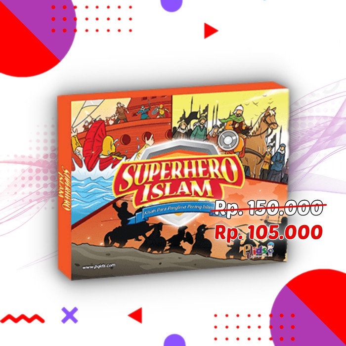 Super Hero Islam - Perisai Qids Paket Lengkap