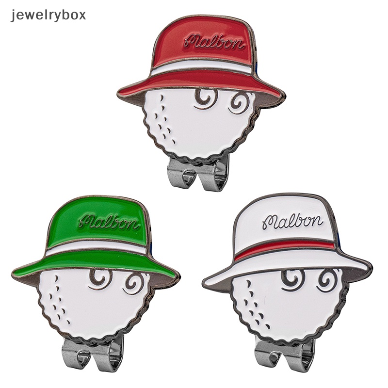 [jewelrybox] 1pcs Mark Ball Topi Golf Klip Topi Golf Magnet Klip Dengan Magnet Golf Putg Aksesoris Golf Marker Pria Wanita Butik