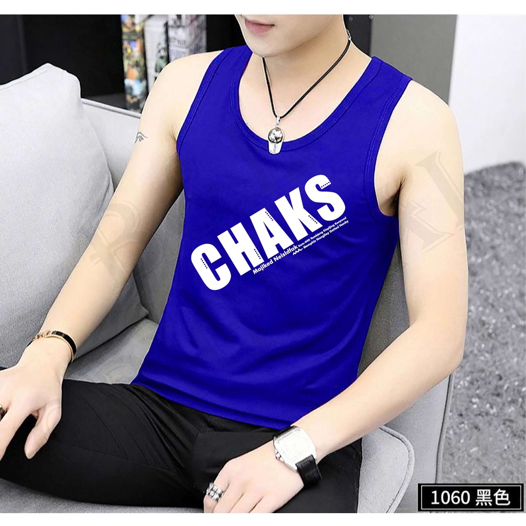 Bisa Bayar Di Tempat/ BS/COD//KAOS SINGLET CHAKS PRIA//TERLARIS