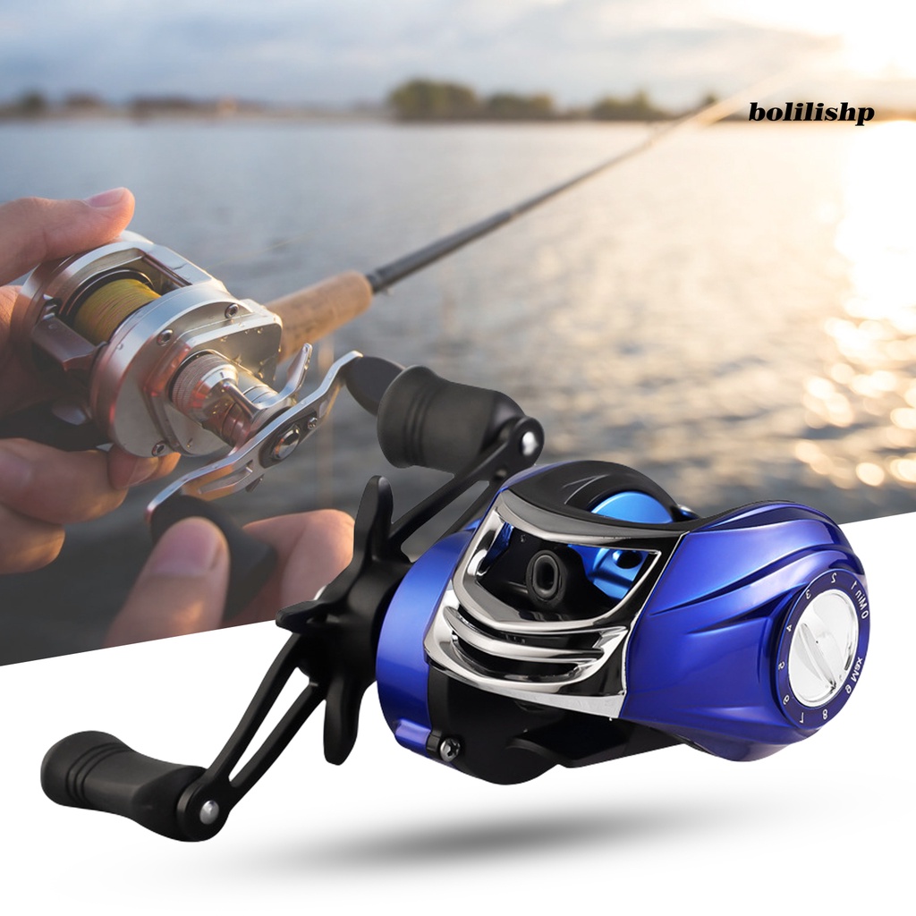 Bo-penguncian Baitcasting ic Rem O-Type Outlet Anti-bombing Fishing Rasio Kecepatan Tinggi18+1Kiul Gulungan Pancing Garis Anti-Goreng Untuk Memancing Di Luar Ruangan