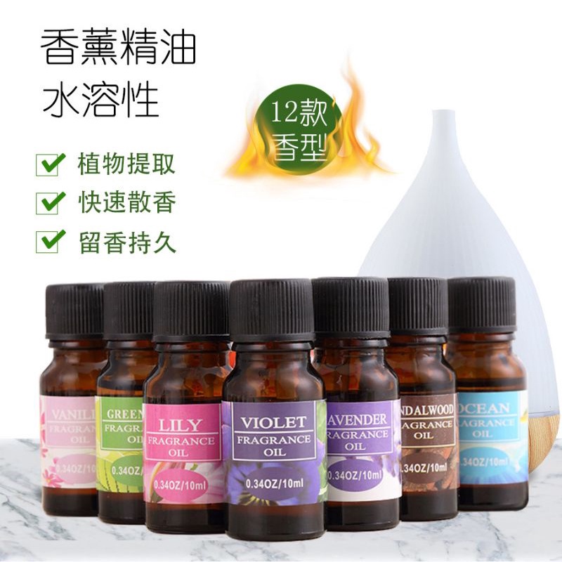 Essential Oil Pure Aroma Fragrance Aromatherapy Ruangan Aroma Diffuser pengharum Ruangan Humidifier Fragance Oil