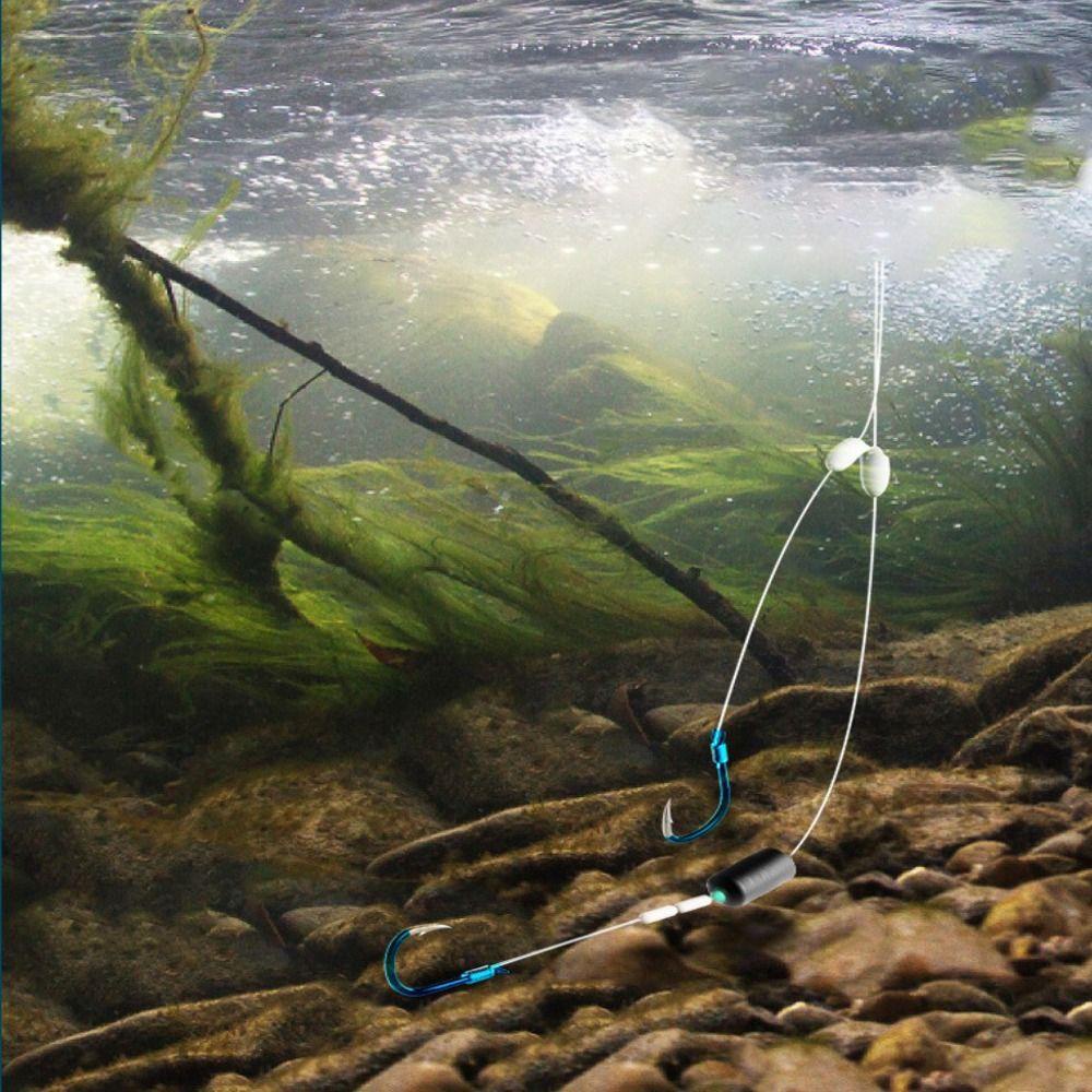 Lanfy Kail Pancing Ikan Laut Ikan Lele Bottom Finding High Carbon Steel Sliding Lead Automatic Iseama Run Lead Sub Line