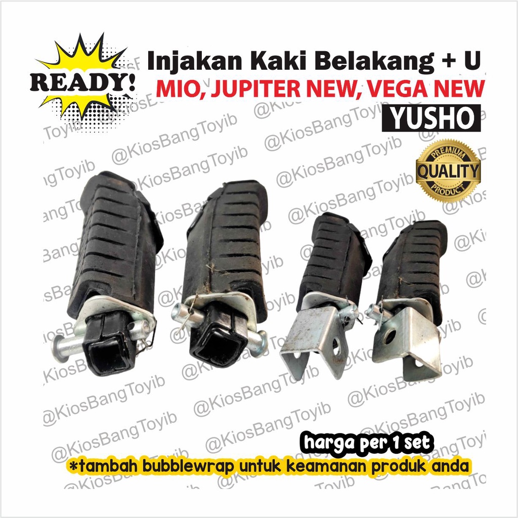Footstep Pijakan Injakan Kaki Belakang Yamaha Mio Jupiter Vega -YUSHO-