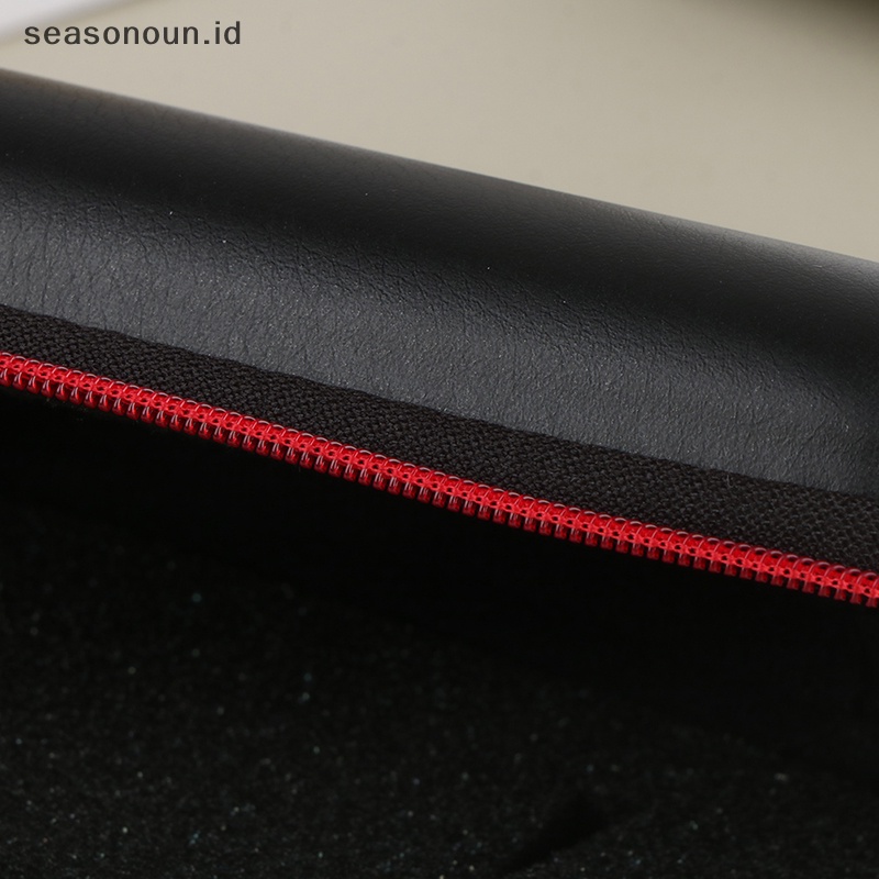 Seasonoun EVA Watch Box Handmade Watch Roll Travel Case Kantong Arloji Kotak Penyimpanan Jam Tangan.