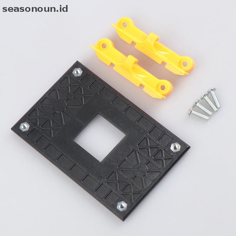 Seasonoun CPU Cooler Fan Pendingin Heatsink Holder Base Untuk AM4.