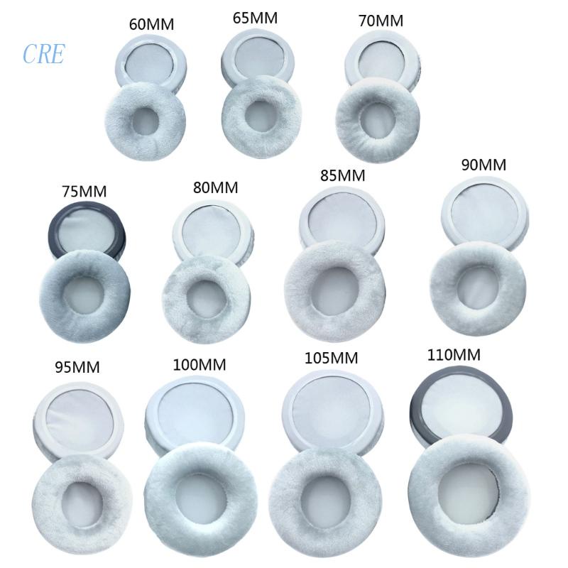 Cre Earpad Beludru Lembut 60mm 65mm 70mm 75mm 80mm 85mm 90mm 95 100mm 105mm 110mm