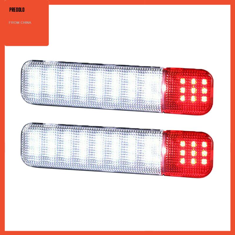 [Predolo] 2pcs Panel Pintu Interior Milik Rakitan Lampu LED Untuk Untuk