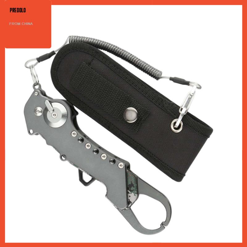 [Predolo] Fish Lip Gripper Mudah Digunakan Fishing Plier Untuk Memancing Laut Traveling Outdoor