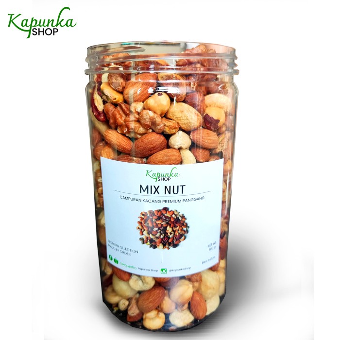 

Mix Nut 500gr ( Walnut Hazelnut Pistachio Pecan Almond Mede Macadamia)