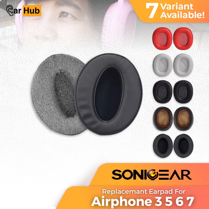 Earpad Busa Foam Premium Ear Cushion Sonicgear Airphone 3 5 6 7 Earcup