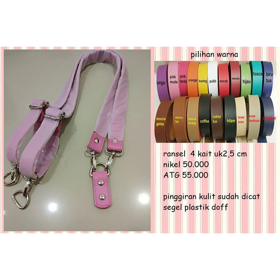 Handle ransel  uk lebar 2.5cm