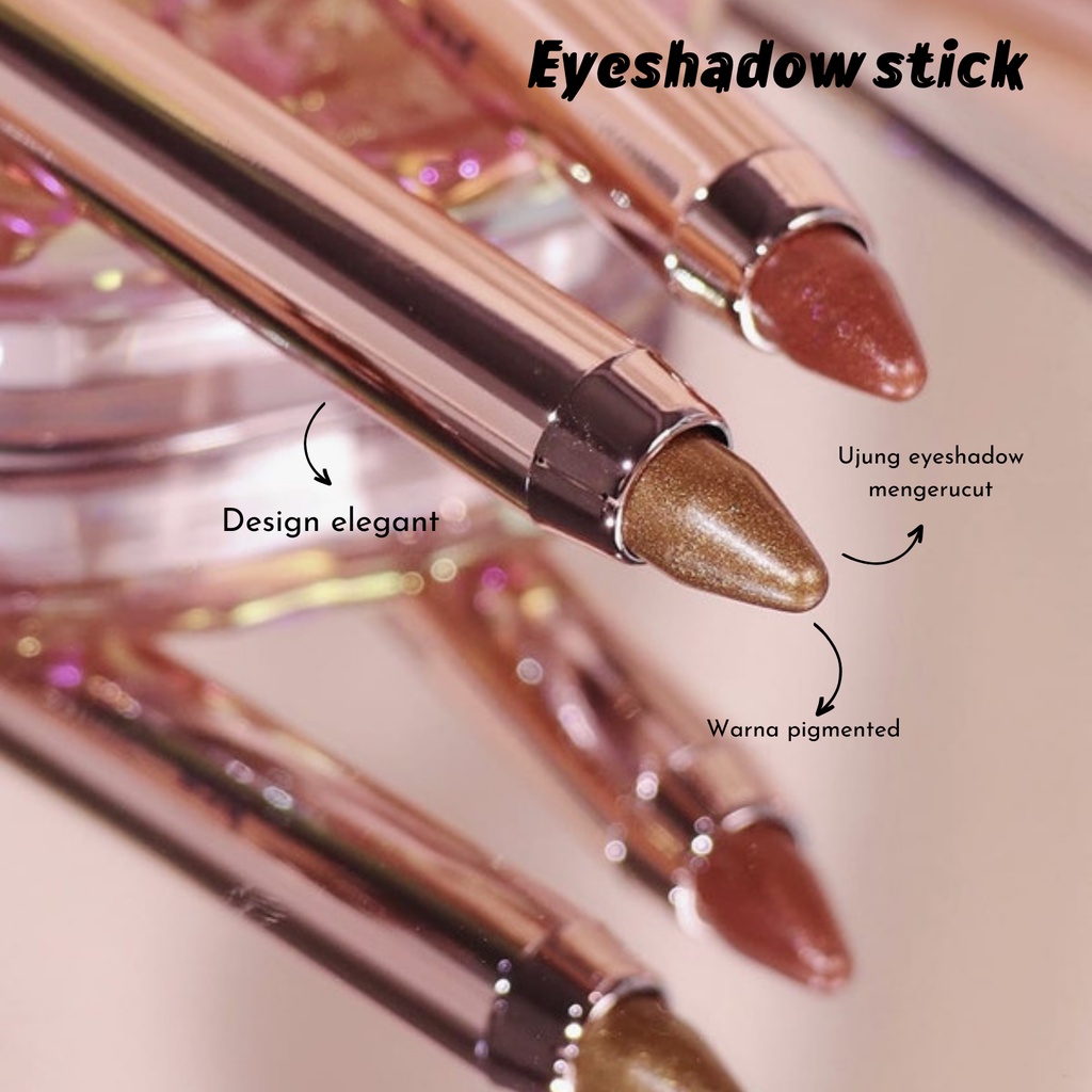 Eyeshadow Pen Premium pigmented by SIMOLLA multifungsi Eyeshadow Crayon