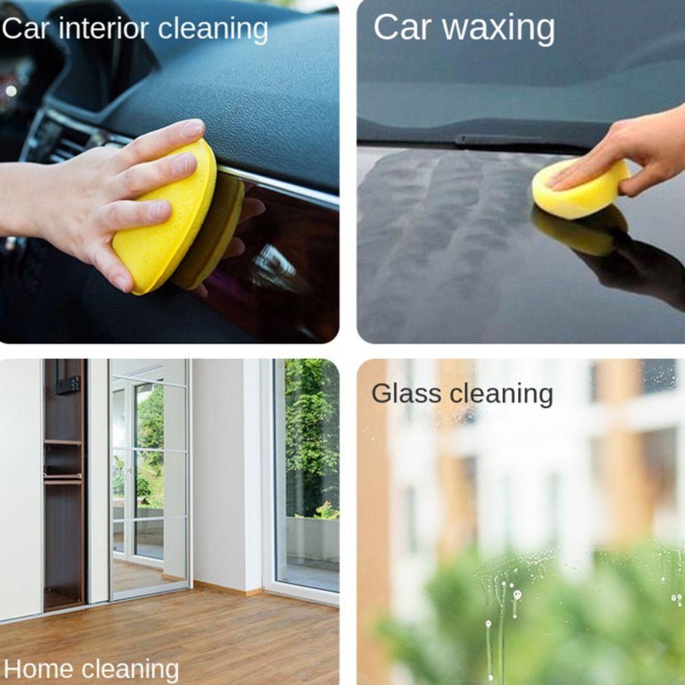Populer Waxing Polish Spons Alat Cuci Mobil Reusable Auto Care Car Waxing Polish