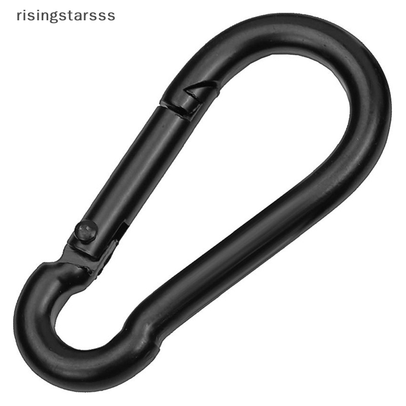 Rsid Span-new Gantungan Kunci Logam Klip Kait D Carabiner Hooks Konektor Untuk Membuat Perhiasan Key Ring Temuan DIY Grosir Jelly