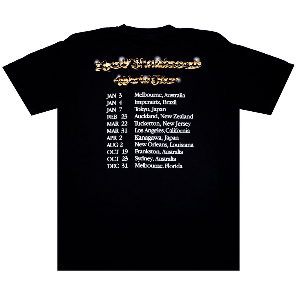 April Skateboards World Tour Black Tee