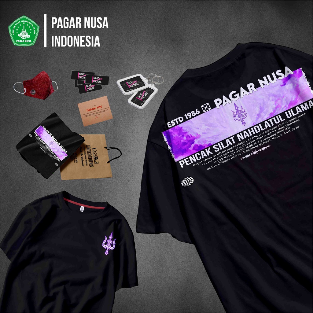 KAOS PAGAR NUSA GASMI ARPANSA LIGAS SENYAPN GARAPN DISTRO Kode VIOLET