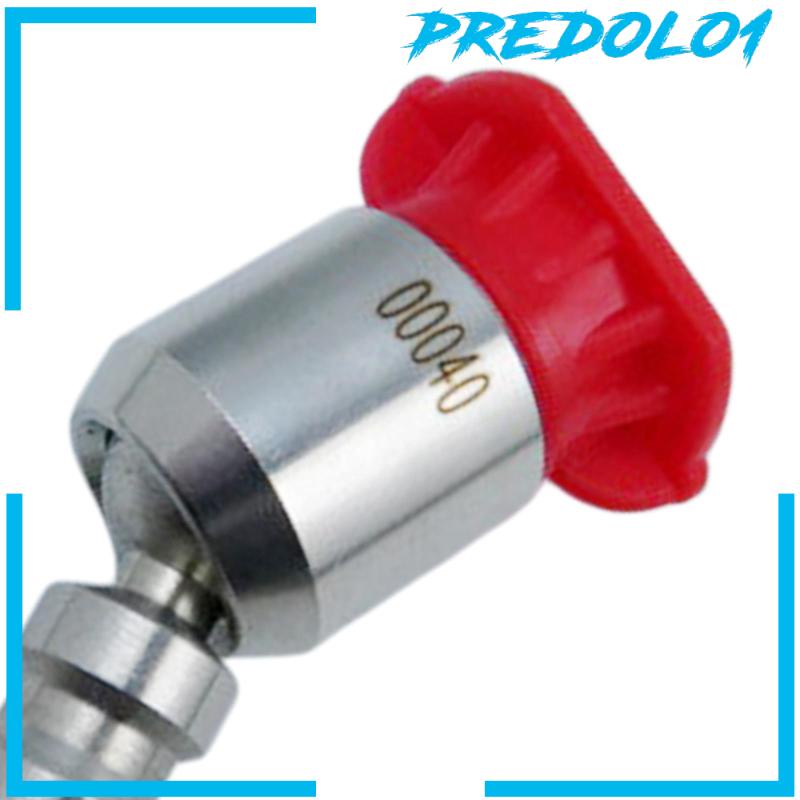 [Predolo1] Tip Nozzle Sabun Mesin Cuci Power Washer Tahan Lama Untuk Permukaan Cat Jalan Masuk Trotoar