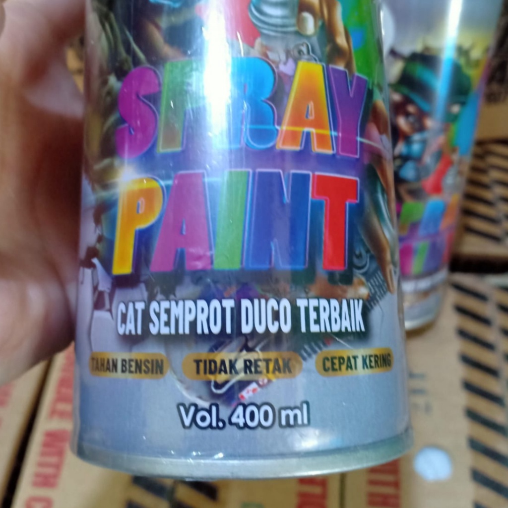 SASIN Spray Paint Cat Semprot Duco Terbaik Pilok PIlox Warna Pastel Yellow Pink Blue Mint Green Purple dan Orange (400ml / 400cc-BESAR)