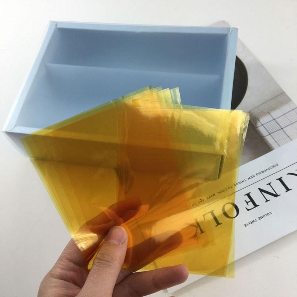 R-FLOWER 500pcs Candy Packaging Paper Gift Transparan Warna Warni Packing Cellophane