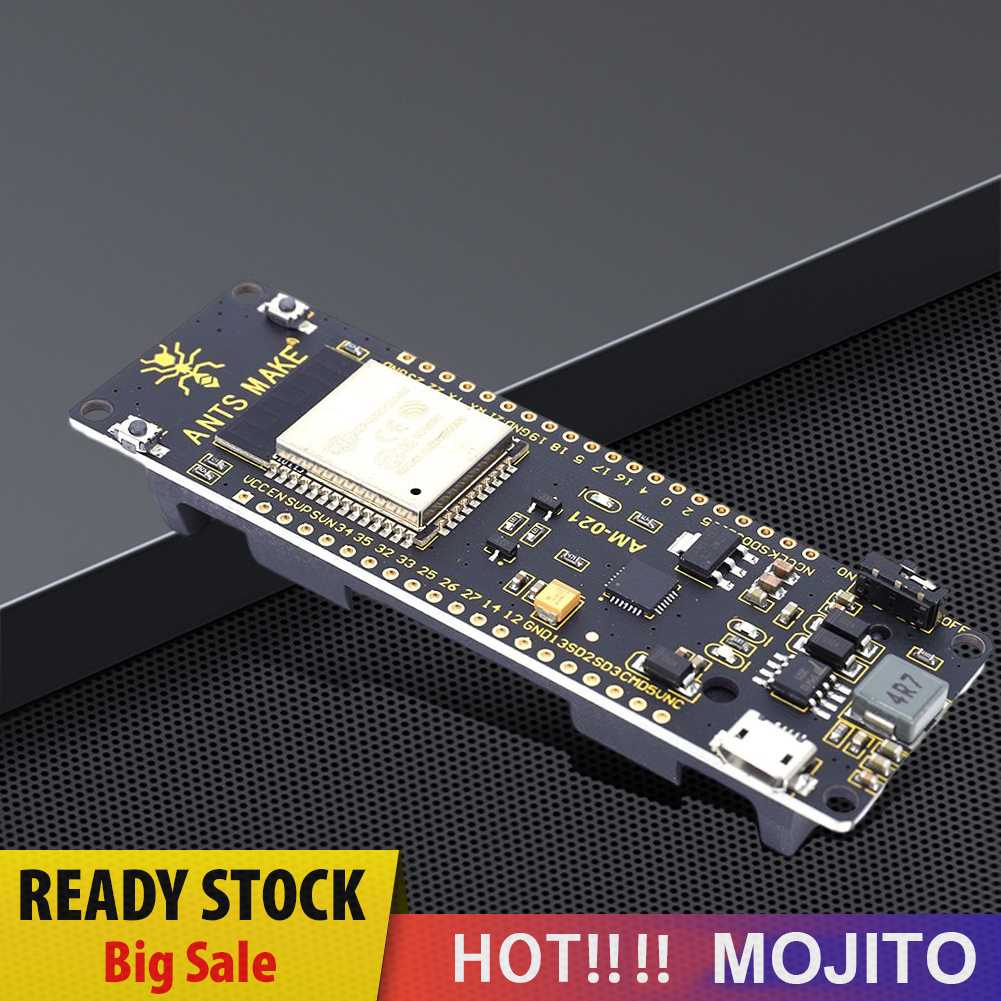 Esp32 WROVER Board WiFi Modul Kompatibel Dengan Bluetooth Dengan Kotak Baterai 18650