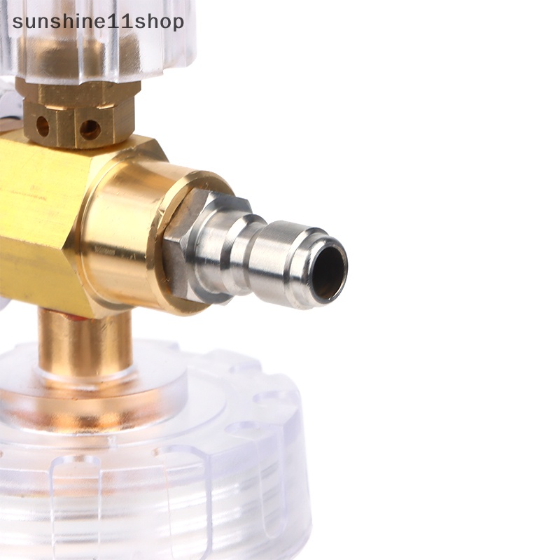 Sho Transparan Foamer Jet Bottle High Pressure Foam Lance Mesin Cuci Mobil High Foaming N