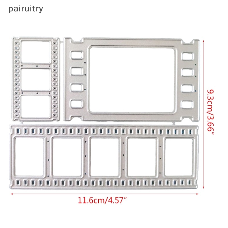 Prt Film Foto Metal Cutg Dies Stensil Scrapbooking DIY Album Cap Kertas Kartu Embos Dekorasi PRT