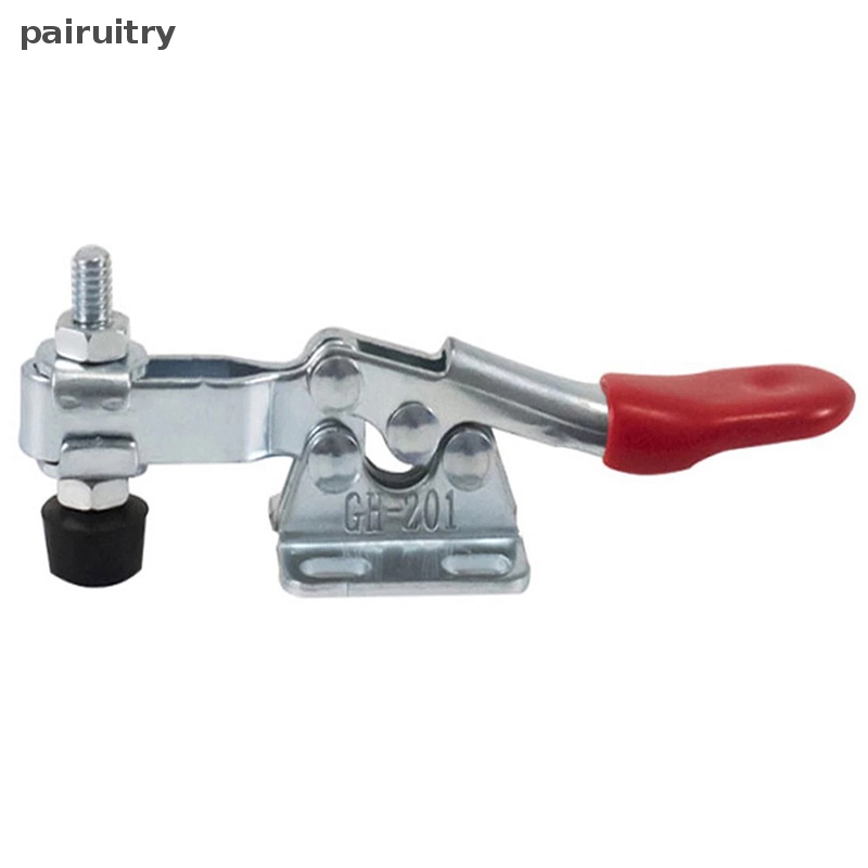 Prt 2PCS Red Toggle Clamp Horizontal Clamp Quick Release Pengunci Tuas Pengikat PRT