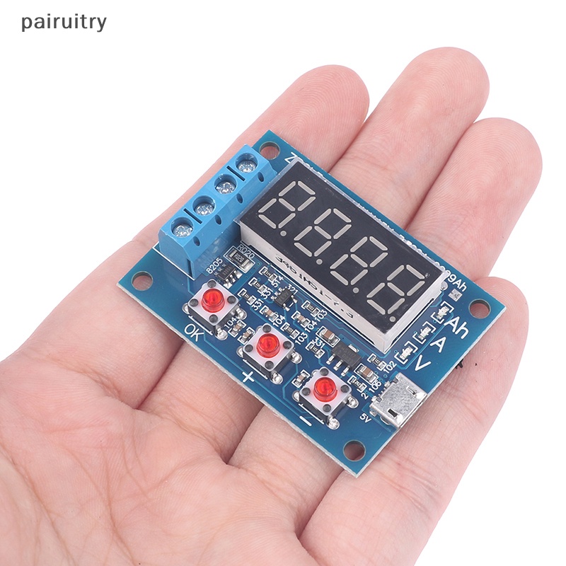 Prt ZB2L3 Capacity Tester Debit Beban Luar 1.2-12V Dengan Dua Resistor PRT