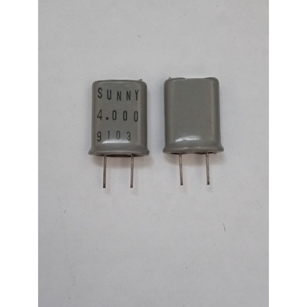 Crystal Kristal Frequency Oscillator Osc 4.000 4000 4 Mhz Sunny