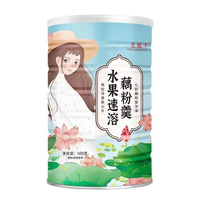 

N.E.W Oufen Lotus Root Powder Teratai 500gr Sarapan Diett - 07-Oufen Fruits