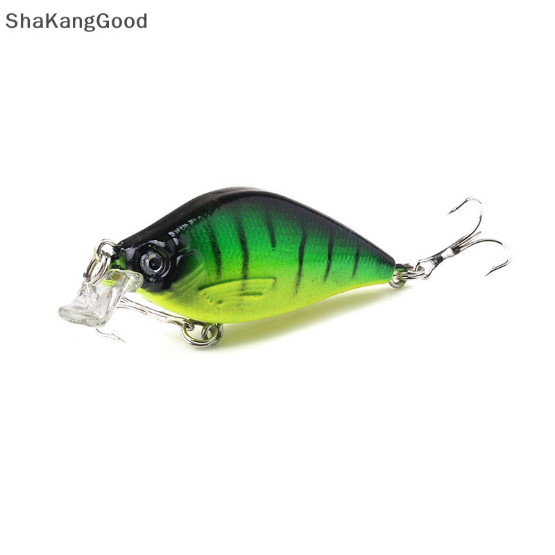 Skid 1PCS Laser Engkol Ikan Kecil Memancing Umpan 6.5CM 8.4G Pesca Hooks Ikan Wobbler Tackle SKK