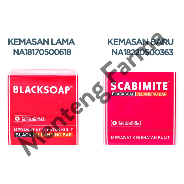 Blacksoap 60 Gram - Sabun Perawatan Kulit Gatal