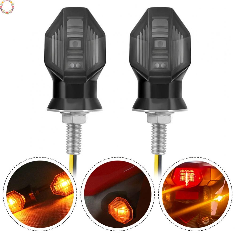2buah Lampu Sein Sein Lampu Sein Set Indikator Sinyal Amber Universal