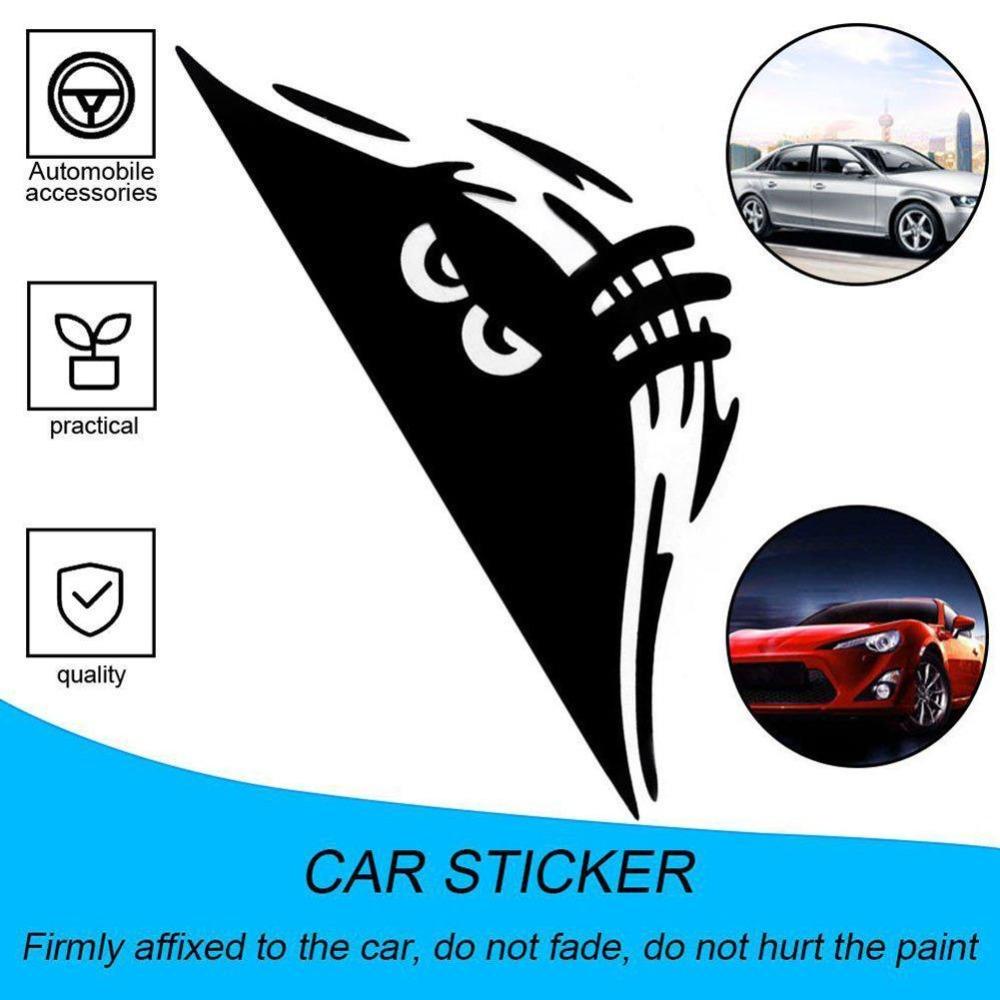 Populer Stiker Mobil Anti Air Lucu Peeking Auto Dekorasi Auto Decal