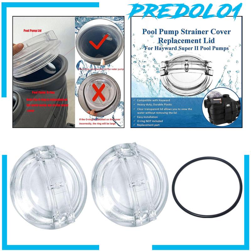 [Predolo1] Pool Pump Lid Replaceable Thread Strainer Cover Pengganti Spx3100D