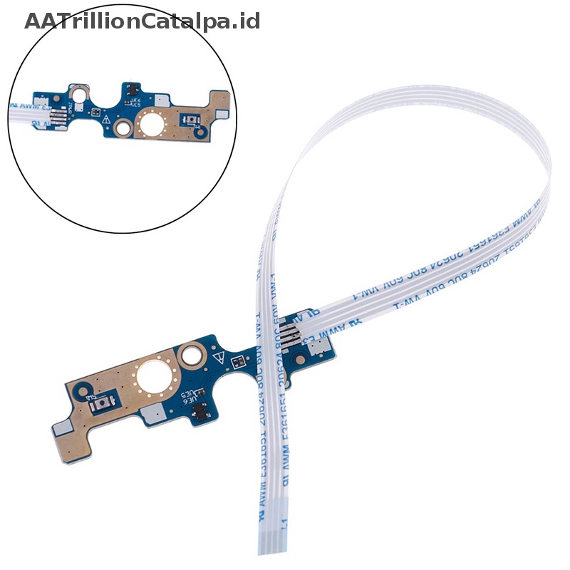 Aatrillioncatalpa Power button switch board Kabel Untuk dell 14U/15U 5455 5458 5558 5559 3558 5758 ID