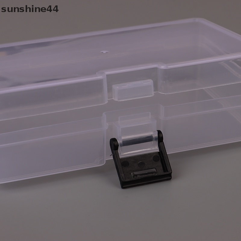 Sunshine Kotak Penyimpanan Plastik Bening Alat Perhiasan Craft Container Beads Organizer Container ID