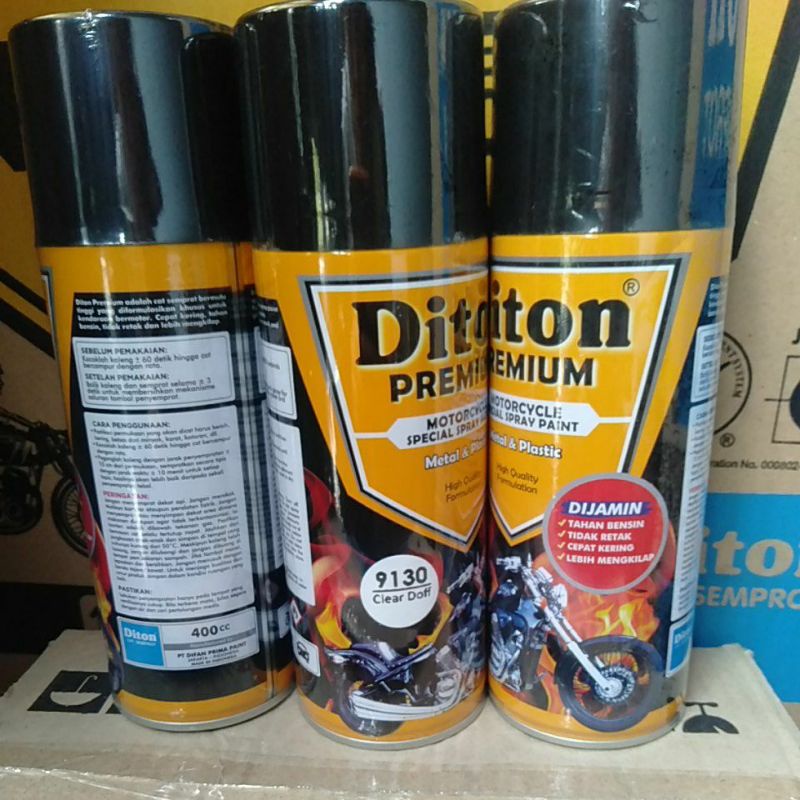 Pilok Diton Premium Clear Doff 9130 400cc pilox cat semprot