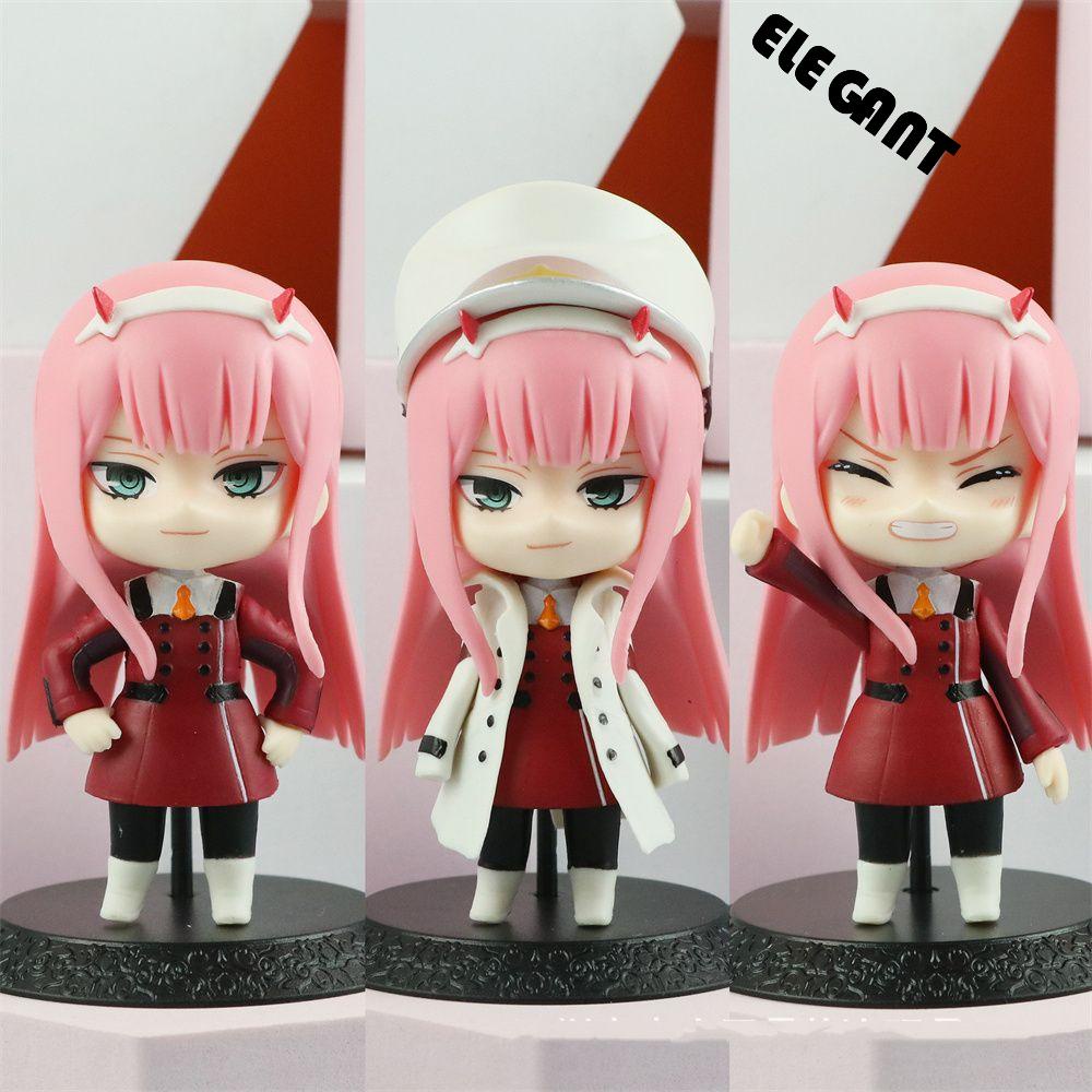 [Elegan] Dar-ling in the FRANXX Figure Mainan Anak Koleksi Zero Two02 EXQ Ver PVC Model Toys