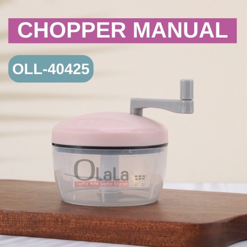 Populer CHOPPER MANUAL BLENDER MINI PUTAR SERBAGUNA OLL-40425
