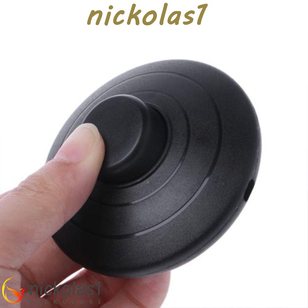 Nickolas1 Kaki Pedal Saklar Dorong Kaki Bulat Fine Hold Push Power In-line Lamp Inline Lamp on-off Control Saklar Lampu Plastik